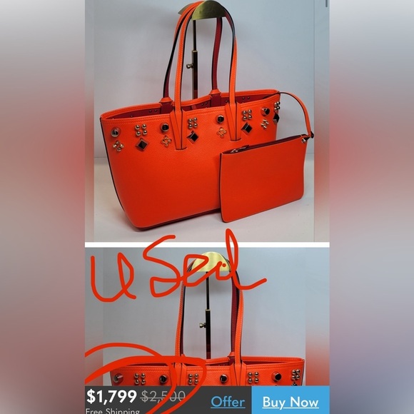 Slide #2 informative slide SEND OFFERS Christian Louboutin, NWT & authenticated… - Picture 7 of 16